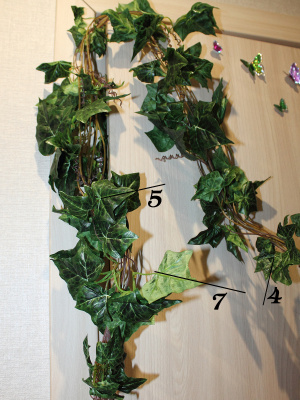 Лиана искусственная(английский плющ)