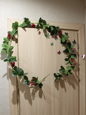 Лиана с мелкими ягодами