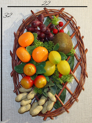 Фрукты на панно