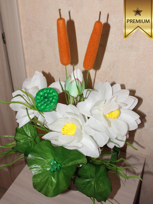 Лотос белый